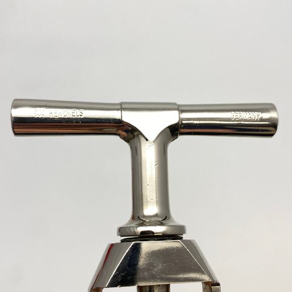J.A. Henckels Germany Chrome‎ Silver T Handle Corkscrew Wine Bottle Opener DBGM - Picture 2 of 6
